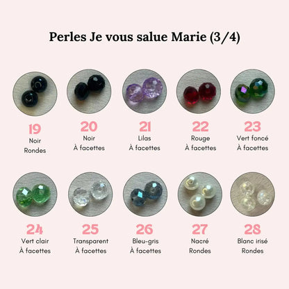 Dizainier doré à personnaliser The Delicate Rosary